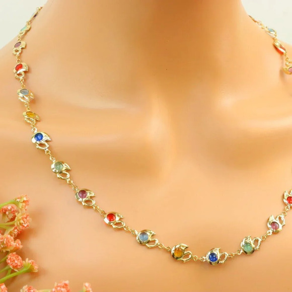 "New Beautiful Design Necklace Chain for Women/Girls, Gift, N549 - Picture 4 of 10